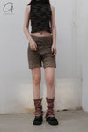 Vitelli leg cover FW22_LFT_002 gray coffee